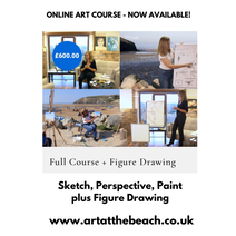 Online art lessons - 9 hours over 3 subject to learn the fundamentals and unlock the knowledge