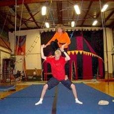 picture of jeanni learning at the Flying Fruit fly Circus School