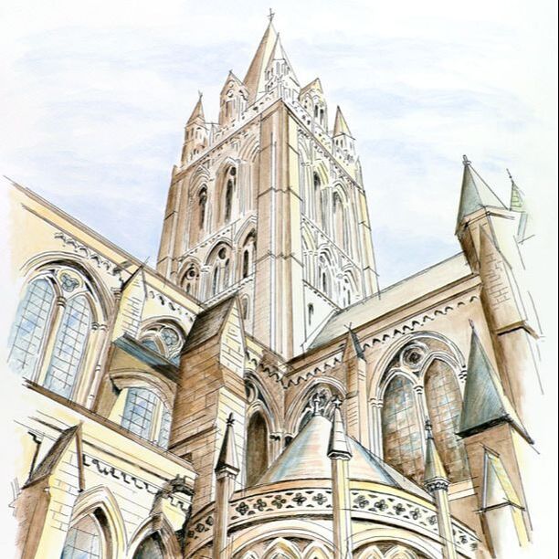 Architectural commissions - paintings of buildings, homes, landmarks and murals