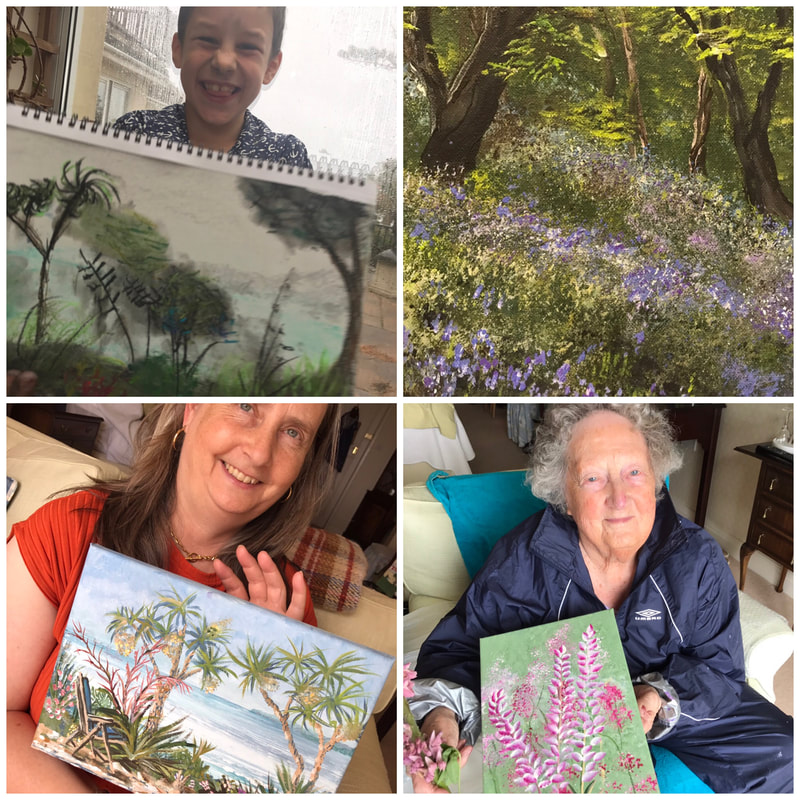 Art at the beach - Painting lessons for all ages